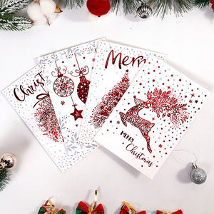 Nuevas tarjetas de impresión personalizadas 19*25,8 cm saludo de Navidad - Product Image 4