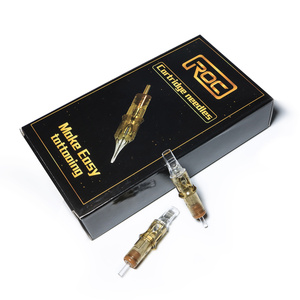 Aiguilles rondes <span class=keywords><strong>Magnum</strong></span> 1211RM 1213RM 1215RM Tatouages 304 acier inoxydable et coque PC - Product Image 1