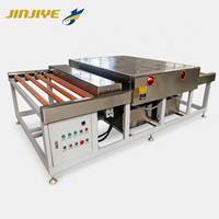 Machine horizontale haute vitesse de lavage et de séchage du verre avec brosse à rouleaux pour le traitement du verre trempé Low-E des fenêtres et des portes