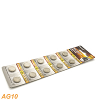 Sunmol-baterías alcalinas de 1,5 V, AG1, AG3, AG4, AG10, AG12, AG13, batería remota para coche, gran oferta