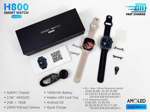 H800 Global Version Smartwatch 4G <b>SIM</b> GPS 2+16GB Android Independent Calling Phone Watch Google Store TiKToK Unisex Smart Watch - Product Image 3