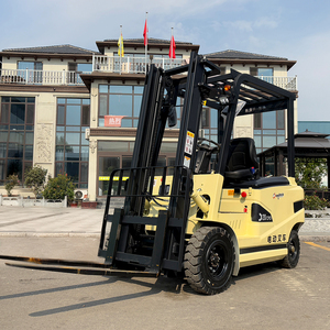 高さ6m電気リフティングフォークリフト最大高さ2トン専用倉庫スタッキング装置 - Product Image 5