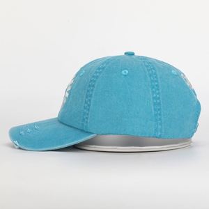 Manufacture Meidiney Custom 6 Panel Embroidery Logo Distressed Gorras Baseball Cap,Plain Wash Cotton Unconstructed <b>Dad</b> <b>Hat</b> - Product Image 4