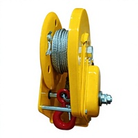 Treuil manuel robuste en acier pour applications de levage, de traction, de tension et de manutention de charges