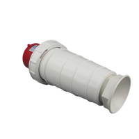 Prise électrique industrielle WNS1 rouge à 5 sorties 63A IP67 CE sans mise à la terre 400V, étanche à l'eau et à la poussière, en plastique, combinaison 12