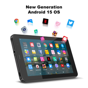 แท็บเล็ตเพื่อความบันเทิง C Idea ODM/OEM ขนาด 7 นิ้ว ระบบปฏิบัติการ Android 15 แรม 8GB ความจุ 256GB รองรับ 5G WiFi หน้าจอ IPS พร้อมพอร์ต USB Type C (สีดำ) - Product Image 3