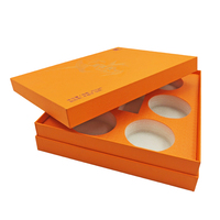 Boîtes en carton alimentaire biodégradables à prix d'usine, dorées, haut de gamme, couleur personnalisée, logo personnalisé, emballage de luxe pour chocolat, boîte cadeau