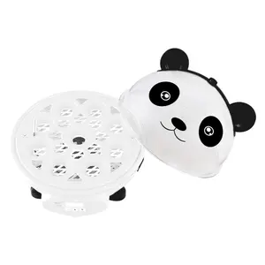 Inkubator Mini Panda baru 2024 dengan 9 tampilan Celcius Hua membalik manual