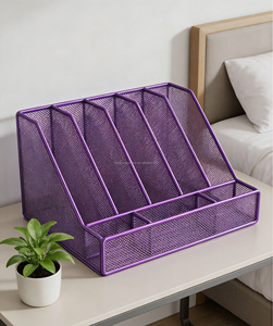 Étagère à livres multifonctionnelle en métal de haute qualité à prix avantageux pour la bibliothèque, la maison, l'école, le bureau, l'appartement - Product Image 4