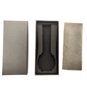 Caixa de Relógio Personalizada com LOGO em Papel Kraft Caixa de Presente para Relógio Preta - Product Image 4