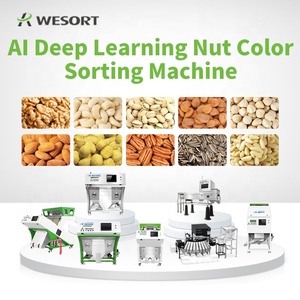 Wesort ai-powered akıllı tek kemer somun greyder için derin öğrenme kalibrasyon renk sıralayıcı için 99.9% saf badem şekil sıralayıcı - Product Image 5