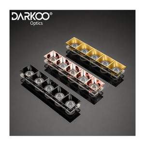 High Luminous Efficiency of Office Lighting LED Lenses Buckle Mounting Long Row Design LED <strong>Quantity</strong> Is Not <strong>Fixed</strong> - Product Image 6