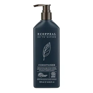 Luxuriöse umweltfreundliche Verpackung 300 400 500 600 ml leere recycelte kosmetische Handwaschshampoo-Pumpflasche aus Kunststoff für Körperlotion