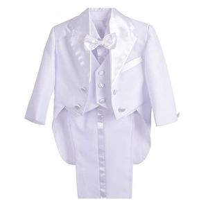 Ensemble de <span class=keywords><strong>costume</strong></span> de baptême blanc pour bébé garçon, tenue de baptême mignonne pour garçons, tenue de bénédiction, vêtements pour nourrissons 3 6 9 <span class=keywords><strong>12</strong></span> <span class=keywords><strong>mois</strong></span> - Product Image 1