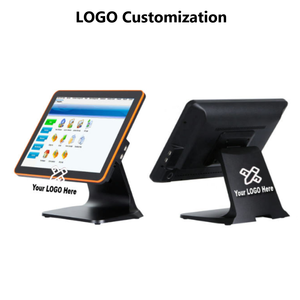 Computadora Todo en Uno con Pantalla Táctil de 15 Pulgadas, Equipo Financiero, <span class=keywords><strong>Windows</strong></span> <span class=keywords><strong>10</strong></span>, Caja Registradora, Punto de Venta para Negocios - Product Image 4
