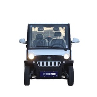 Abri de confort de véhicule électrique haute puissance de promotion à chaud acheter une caméra de chariot de véhicule électrique berline en cuir Mini voiture unique
