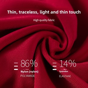 Pantaloni a T-Pants europei Sexy da <span class=keywords><strong>donna</strong></span> a vita bassa <span class=keywords><strong>rosso</strong></span> transfrontaliero biancheria intima decorativa in metallo anno zodiacale lavorato a maglia perizoma - Product Image 6