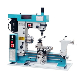 Mini máquina de perforación <span class=keywords><strong>y</strong></span> fresado de torno de metal HQ500 con CE - Product Image 1