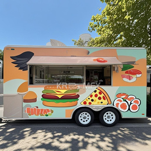 Carrito de Bebidas y Helados Totalmente Equipado, Remolque de Concesión, Camioneta Móvil para Hot Dogs - Product Image 6