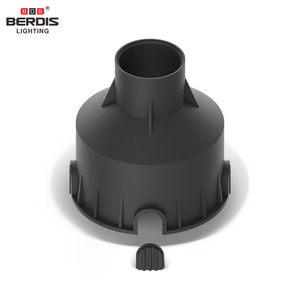 Lámpara de Exterior Redonda Berdis, Caja Preensamblada para Jardín, 12V 24V, Lámpara de Pared Subterránea Impermeable para Exteriores - Product Image 2