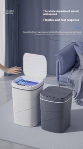 <span class=keywords><strong>Cubo</strong></span> de <span class=keywords><strong>basura</strong></span> de 4 galones con autosellado y cambio automático Tapa abierta <span class=keywords><strong>automática</strong></span> y <span class=keywords><strong>cubo</strong></span> de <span class=keywords><strong>basura</strong></span> activado con sentido de movimiento Smart Home - Product Image 3