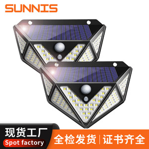 Solar Wall Lamp Led Outdoor Garden <b>Light</b> With <b>Motion</b> Sensor Waterproof High Brightness For Home Yard - Product Image 4
