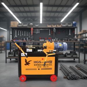 เครื่องรีดเกลียวเหล็กเส้นอัตโนมัติ เครื่องรีดเกลียวเหล็กเส้นสภาพใหม่ พร้อมมอเตอร์หลัก - Product Image 1