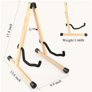 Support de guitare pliable réglable en forme de A entièrement assemblé-Pour les concerts de programme de musique scolaire et les utilisateurs multiples USA Ashtree - Product Image 4