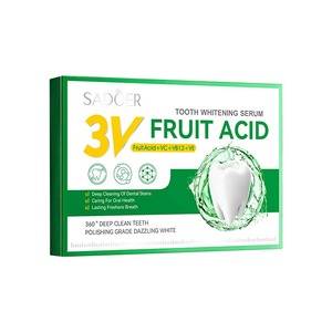 Essence personnalisée de blanchiment des dents multi-usages Nouvelle formule pour éliminer le jaunissement Acide des fruits frais pour une bouche propre - Product Image 4