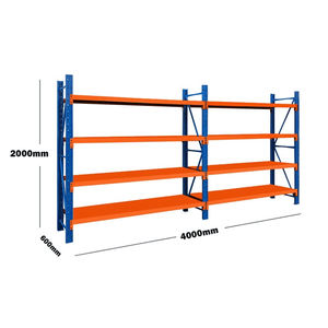 رفوف مستودع المرآب الصناعي متعدد المستويات رفوف معدنية طويلة المدى تخزين رفوف حديدية - Product Image 6