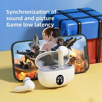 Nouveaux écouteurs intra-auriculaires miniatures avec affichage de la batterie, casque stéréo sport