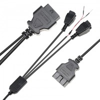 Adaptador Original OBDSTAR FCA 12+8 para X300 DP/ X300 DP Plus/ X300 PRO4/ Odo Master/ X200 PRO2