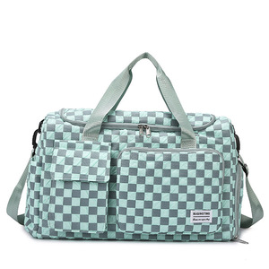 Unisex Fashion Large Oxford Waterproof Zipper <b>Light</b> Weight Sport Makeup Garment Storage Duffle for Clothes Vintage Travel Bag - Product Image 5