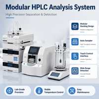 Laboratory Equipment UV Vis Detector Lab Chromatography Machine, Wide Detection Range
