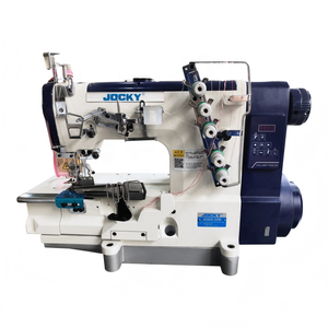 Machine à coudre industrielle à point interlock à grande vitesse à entraînement direct JOCKY JK562E-02BB pour tissus roulés - Product Image 1
