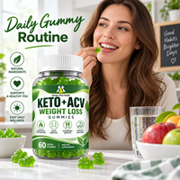 Complément Alimentaire Vitamines Keto Gummies 60 Pièces ACV Favorise la Digestion Directement du Fabricant en Stock