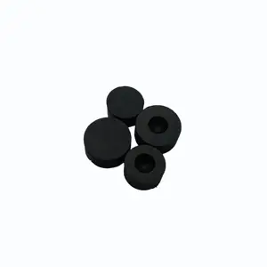 20mm small black rubber stopper rubber hole plugs