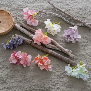 Flor Artificial de Hortensia Ximei, Rama Individual, Ecológica, Decoración para Bodas y Hogar - Product Image 1