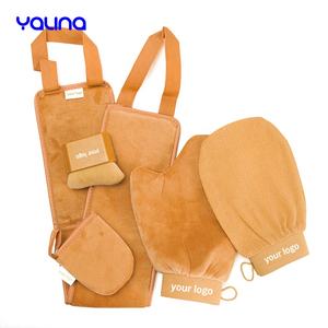 Kit d'applicateur de gant autobronzant de vente chaude gant exfoliant mini gant de visage applicateur de lotion de dos brosse autobronzante - Product Image 6