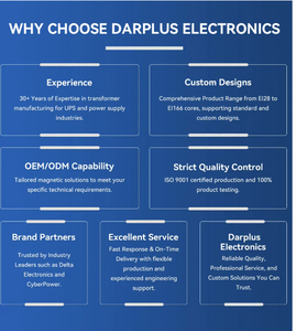 หม้อแปลงไฟฟ้าเฟสเดียว EI96*60 สำหรับอะแดปเตอร์ไฟฟ้า แกน EI 50Hz สำหรับแปลงไฟ 220V เป็น 110V ขดลวดทองแดง - Product Image 3