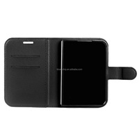 Étui de téléphone à rabat en cuir PU de luxe, antichoc, anti-chute, protection intégrale, avec fente pour cartes, pour iPhone 18 Duo, avec support intégré