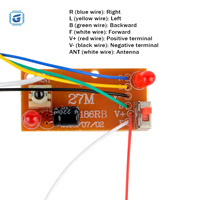 Kit de carte de circuit imprimé émetteur-récepteur télécommandé 4 canaux 27 MHz, prototypage et vente en gros de cartes de circuits électroniques