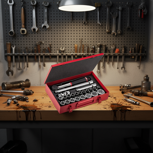 Socket <b>Set</b> 612 Piece 1/2 In Drive Professional <b>Mechanics</b> <b>Tool</b> Kit - Product Image 3