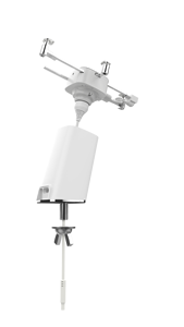 Sistema portátil de alarma antirrobo para teléfono móvil con tornillo inferior de cuatro garras y mariposa para tuerca hecha de material ABS duradero - Product Image 4