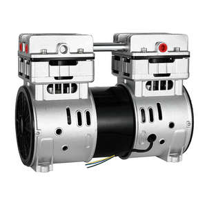 Bomba de Vacío Eléctrica Silenciosa, Pequeña/Mini, para Tratamiento de Aguas Residuales, OEM, 220V/110V, 1 Año de Garantía, Motor 100% de Cobre - Product Image 2