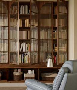 Estantería de Madera Moderna, Minimalista y Elegante para el Hogar o la Escuela, para Sala de Estar u Oficina en Casa - Product Image 5