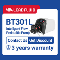 Pompe péristaltique Lead Fluid BT301L avec moteur pas à pas, pompe de dosage chimique pour laboratoire et industrie