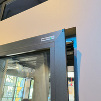 Fenêtres pour maison passive en aluminium à triple vitrage de style européen Energy Star à haut rendement énergétique à coupure thermique