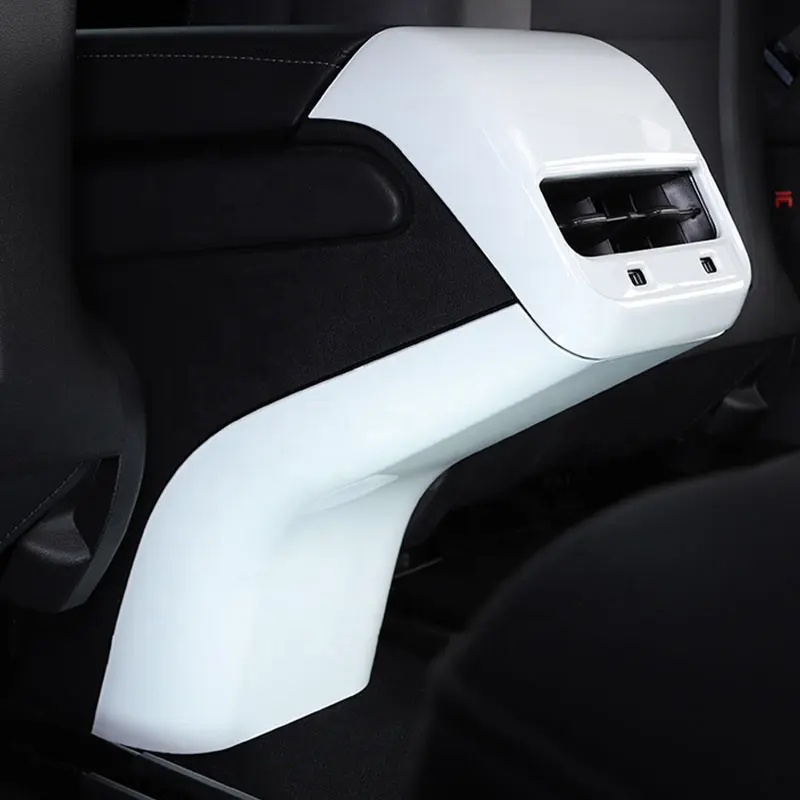 ABS-Rücksitz-Entlüftung abdeckung 4 Farben für Tesla Model 3 18-19