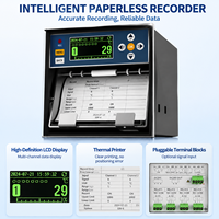High Accuracy Digital Recorder Instrument for Current Voltage Pressure Monitoring in Industrial Water Treatment Process
